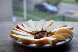 Apples and almonds